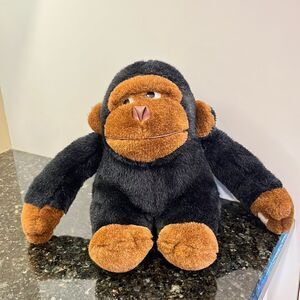 Vintage EMBRACE Gorilla 9” Plush Toy Stuffed Animal Brown/Black